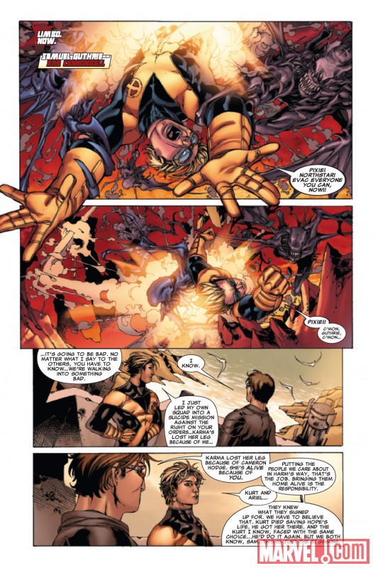 X-MEN: HELLBOUND #2 preview art by Harvey Tolibao and Tom Raney
