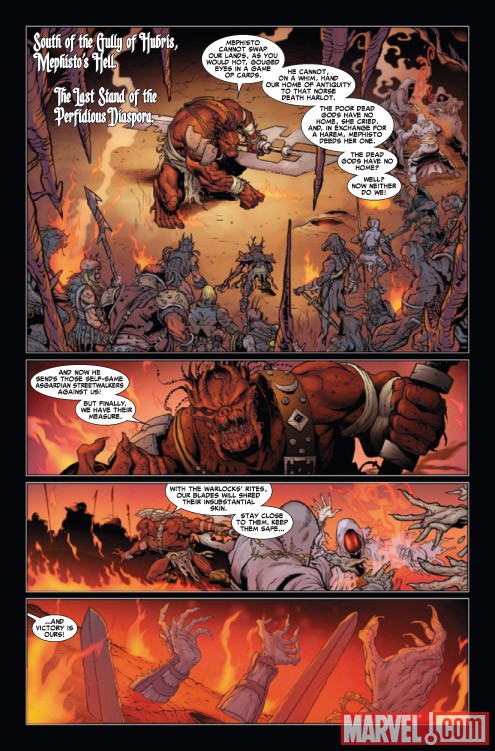 THOR #611 preview art by Richard Elson