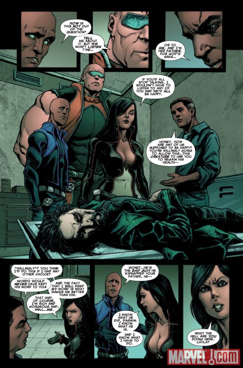X-FACTOR #207 preview art by Sebastian Fiumara