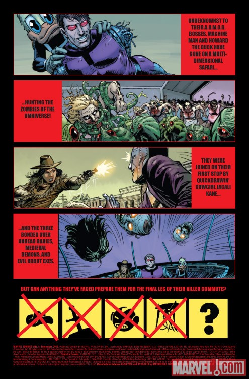 MARVEL ZOMBIES 5 #5 recap page