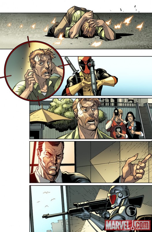Art for DEADPOOL #18, art by Paco Medina