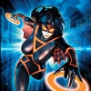 Avengers #7 Tron Variant iPhone Wallpaper
