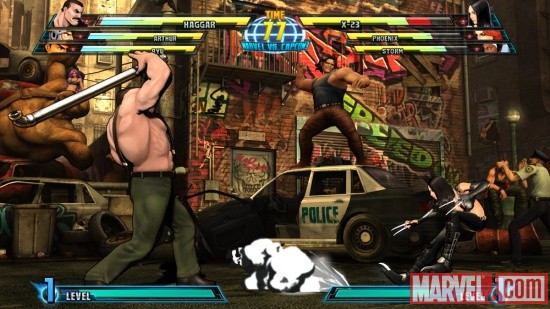 x 23 mvc3. Haggar and X-23 from Marvel vs