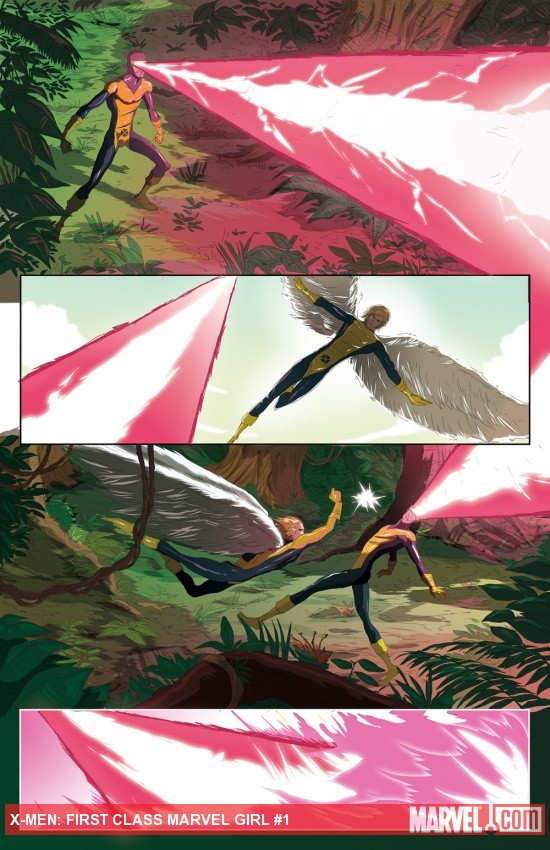 Marvel Girl #1 preview art by Nuno Plati