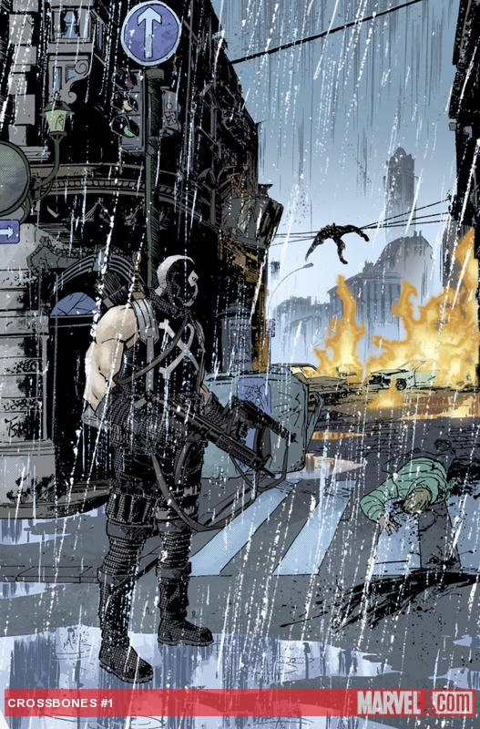 Captain America and Crossbones #1 preview art by Declan Shalvey