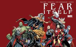 Fear Itself #1 Second Printing Variant cover by Stuart Immonen