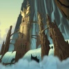 Background art of Asgard from Thor: Tales of Asgard