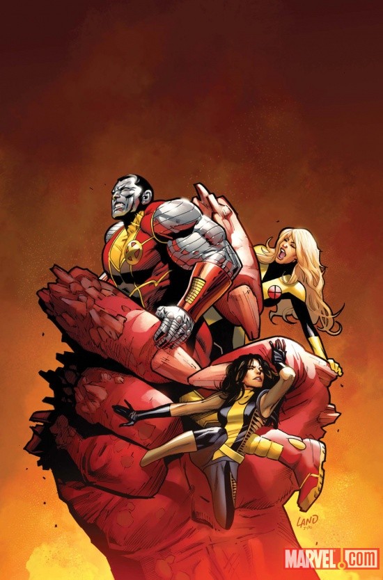 Uncanny X-Men #542 cover by Greg Land