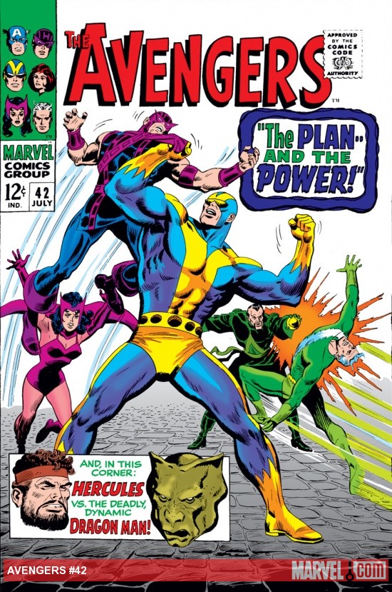 Avengers (1963) #42 cover