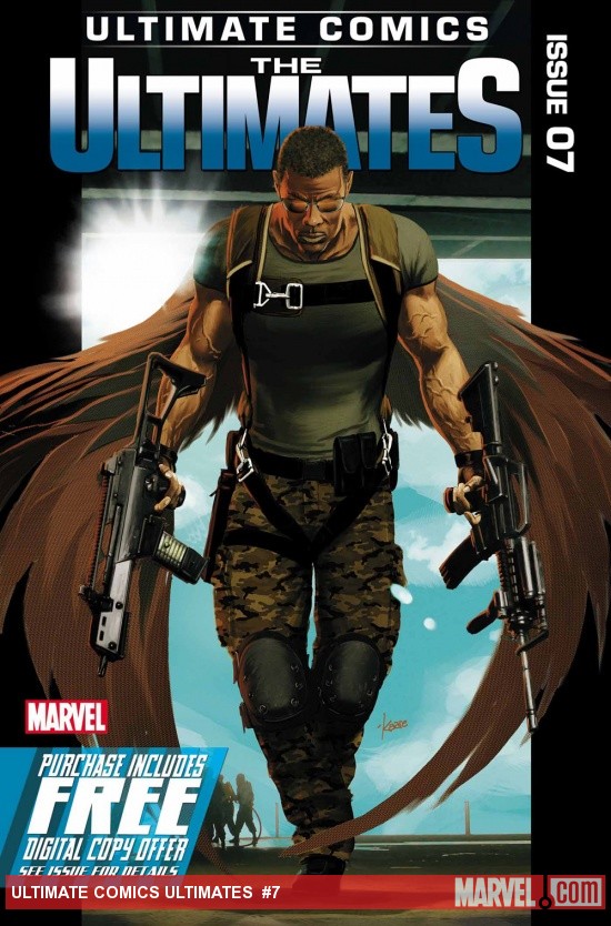 Ultimate Comics Ultimates #7 cover by Kaare Andrews
