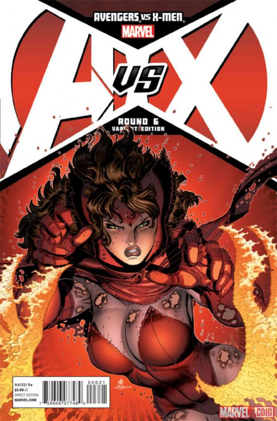 Avengers VS X-Men #6 variant cover by Nick Bradshaw