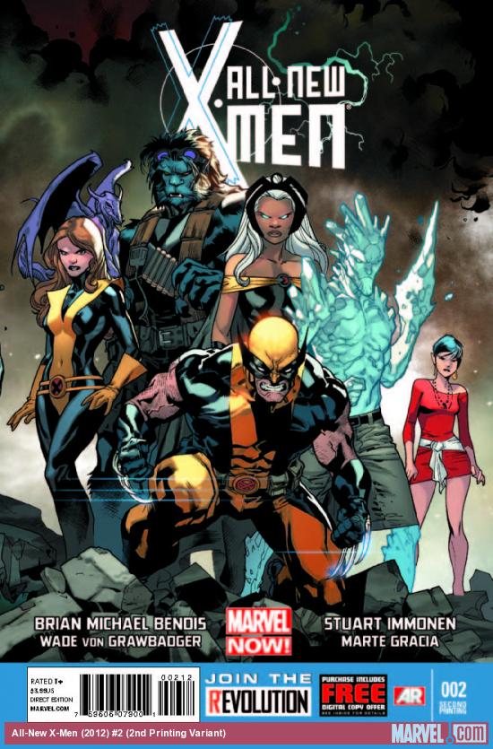ALL-NEW X-MEN 2 2ND PRINTING VARIANT