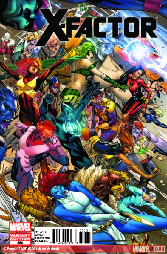 X-Factor (2005) #250 (Mann Variant)