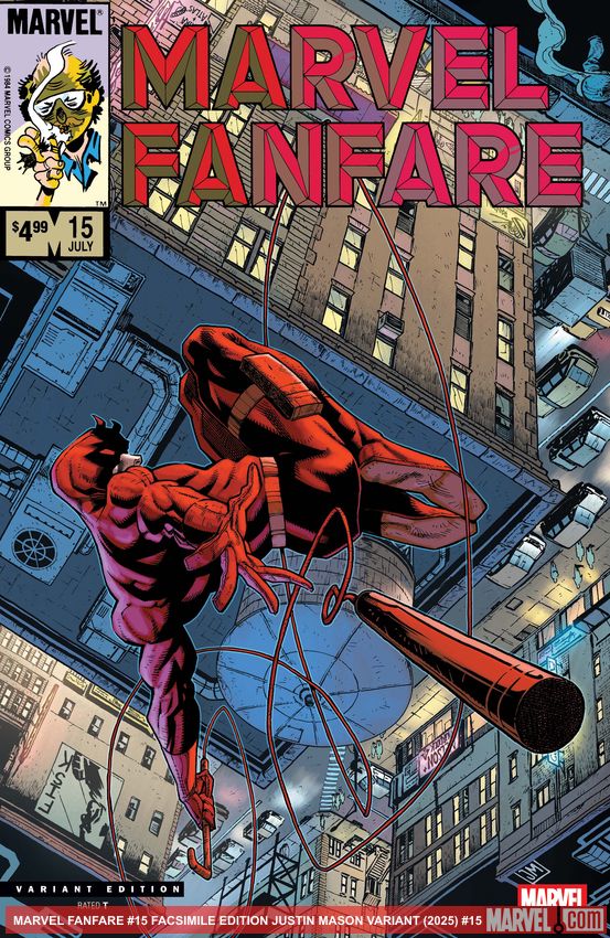 MARVEL FANFARE FACSIMILE EDITION (2025) #15 (Variant)