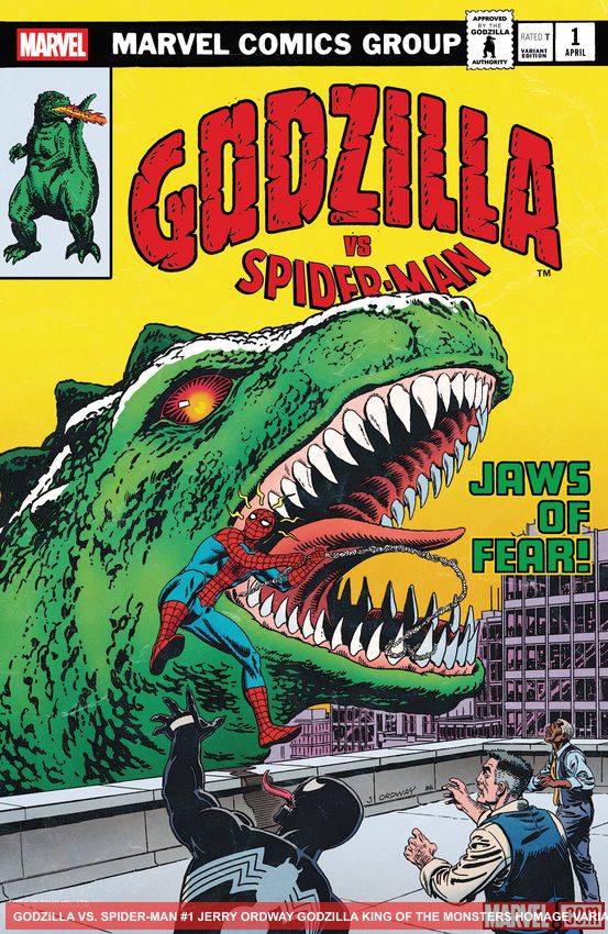 GODZILLA VS. SPIDER-MAN (2025) #1 (Variant)