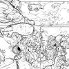 WAR MACHINE #10 inked preview art by Allan Jefferson & Nelson Pereira