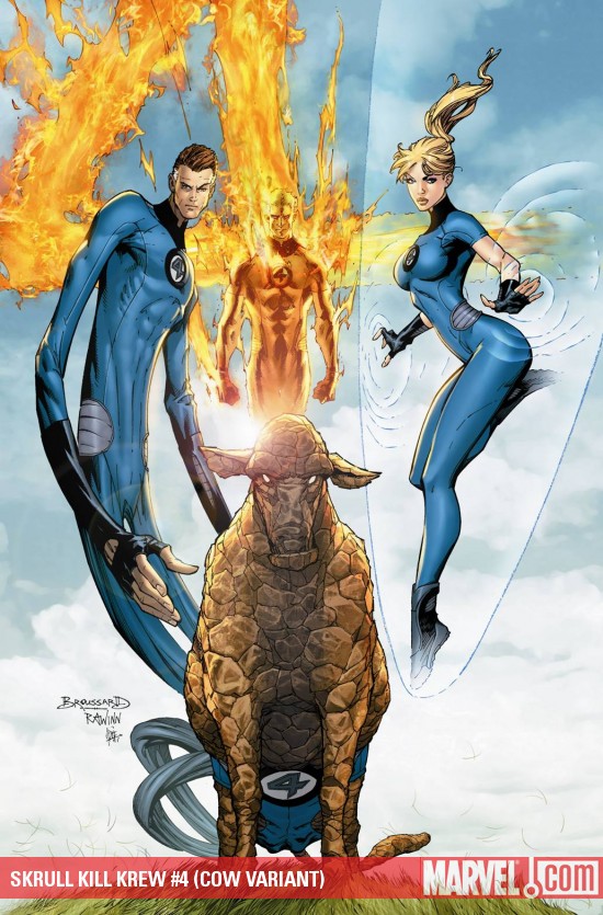 Skrull Kill Krew (2009) #4 (COW VARIANT)