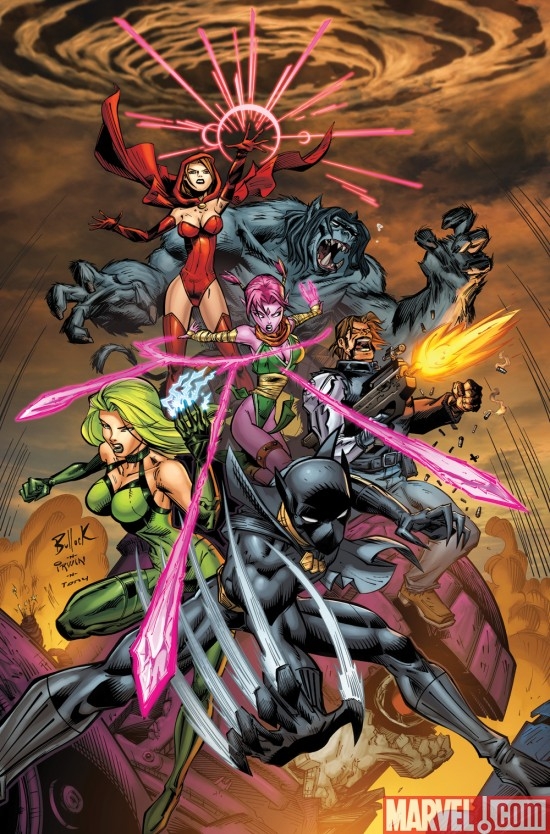 EXILES #1 cover by Dave Bullock