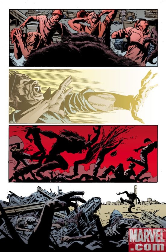 WOLVERINE: ROAR preview art by Mike Deodato