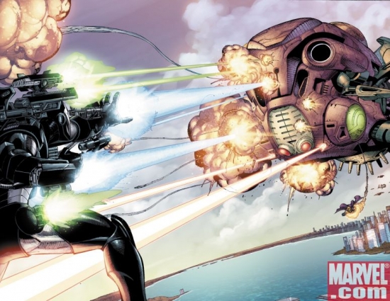 IRON MAN: DIRECTOR OF S.H.I.E.L.D. #33 Interior Art
