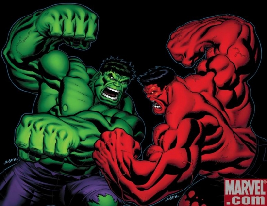 HULK #6 50/50 Variant Cover by Ed McGuinness