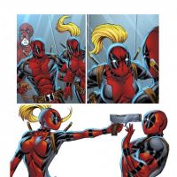 DEADPOOL CORPS #2 art by Rob Liefeld