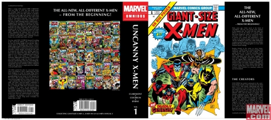 UNCANNY X-MEN OMNIBUS VOL. HC cover by Gil Kane