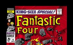 FANTASTIC FOUR ANNUAL #6 COVER