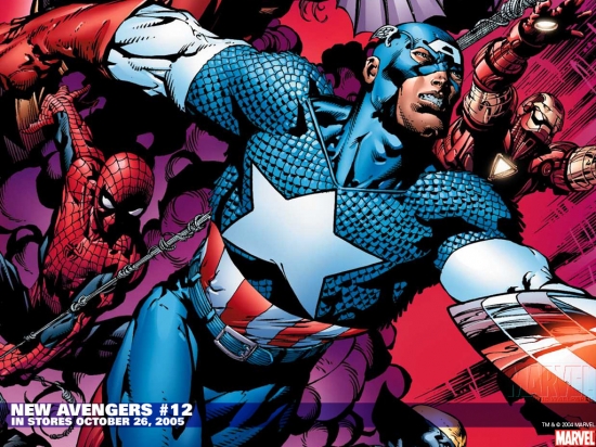 New Avengers (2004) #12 Wallpaper