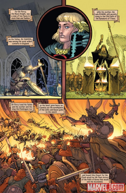 MARVEL ZOMBIES 5 #3 preview art by Michael Kaluta