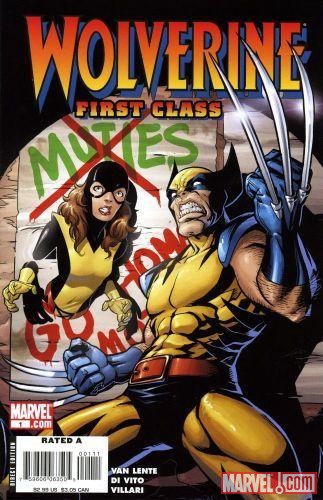 WOLVERINE: FIRST CLASS #1 cover
