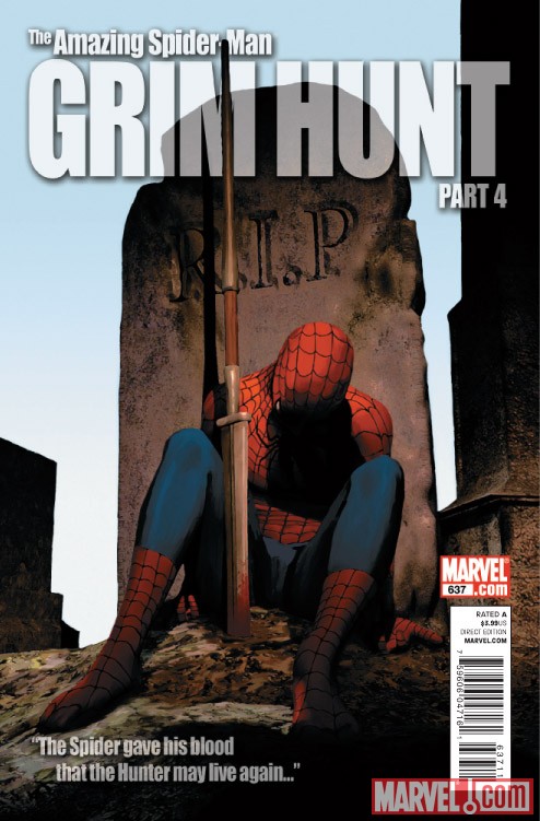 AMAZING SPIDER-MAN #637 cover by Mike Fyles