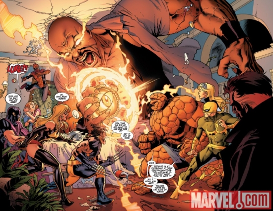 NEW AVENGERS #2 preview art by Stuart Immonen