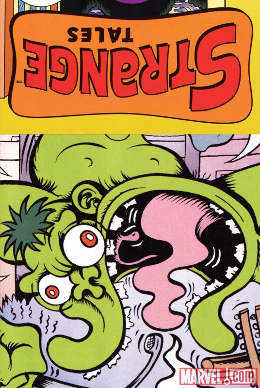 STRANGE TALES hardcover collection cover