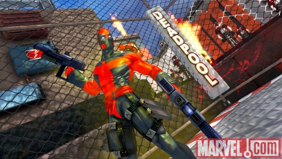 Deadpool from the Ultimate universe in