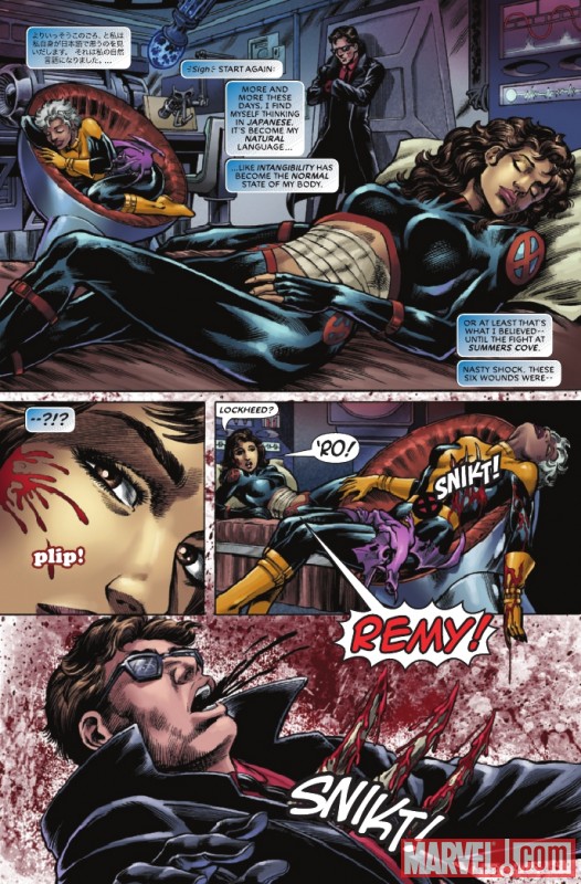X-MEN FOREVER 2 #9 preview page by Mike Grell