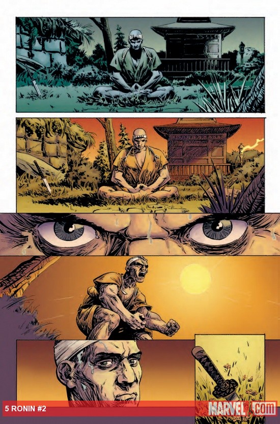 5 Ronin #2 preview art by Dalibor Talajic