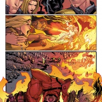 New Mutants (2009) #31 preview art by David Lafuente