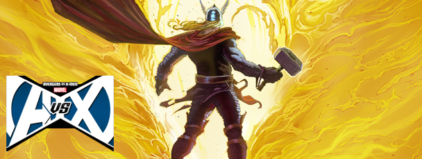 Avengers Vs. X-Men #4 variant cover by Jerome Opena