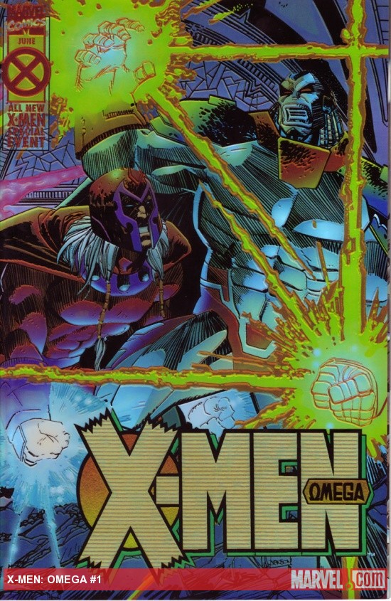 X-Men: Omega #1 cover by John Romita Jr.