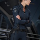 Cobie Smulders stars as Maria Hill in Marvel's The Avengers
