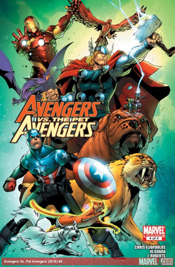 Avengers Vs. Pet Avengers (2010) #4