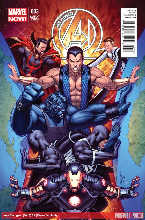 New Avengers (2013) #3 (Keown Variant)