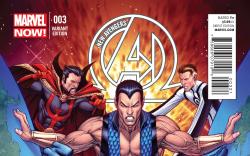 cover from New Avengers (2013) #3 (Lightle Variant)