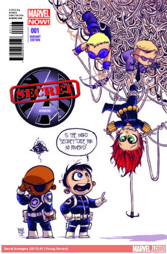 Secret Avengers (2013) #1 (Young Variant)