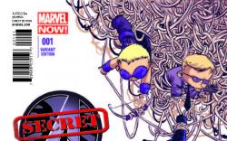 SECRET AVENGERS 1 YOUNG VARIANT (NOW, WITH DIGITAL CODE)