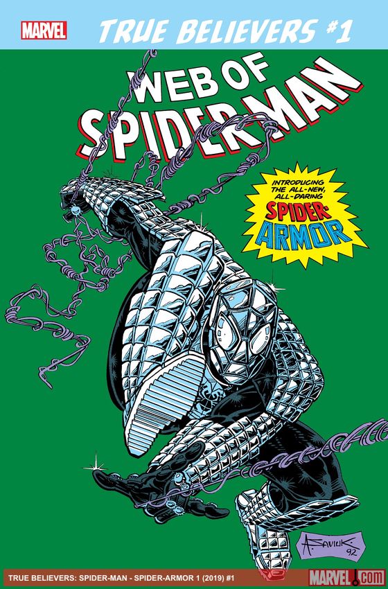 TRUE BELIEVERS: SPIDER-MAN - SPIDER-ARMOR 1 (2019) #1