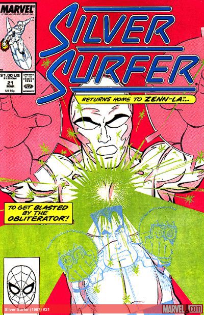 Silver Surfer (1987) #21