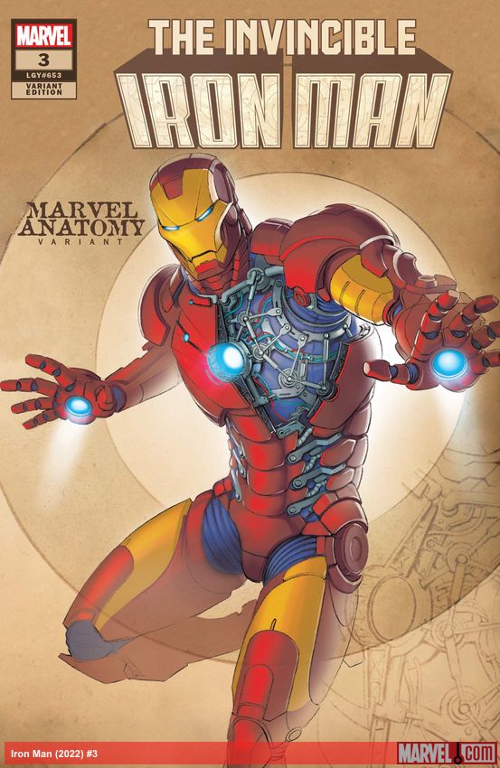 Invincible Iron Man (2022) #3 (Variant)