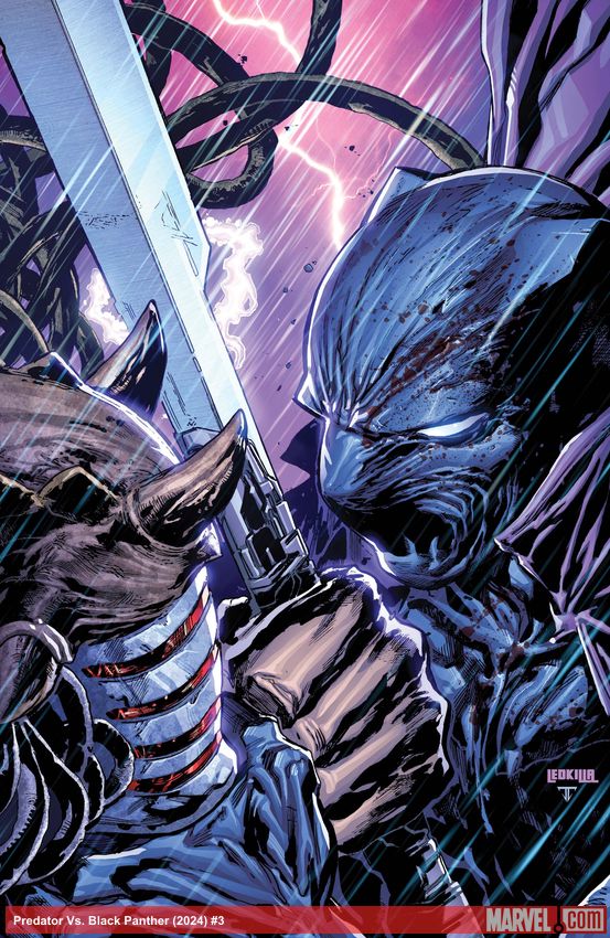 Predator Vs. Black Panther (2024) #3 (Variant)